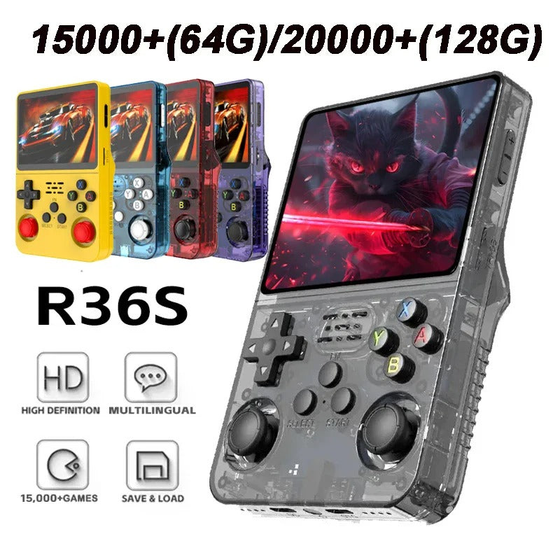 PixelPlay Retro Handheld Video Game Console